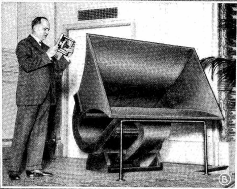 Theater Horn Lautsprecher von 1928